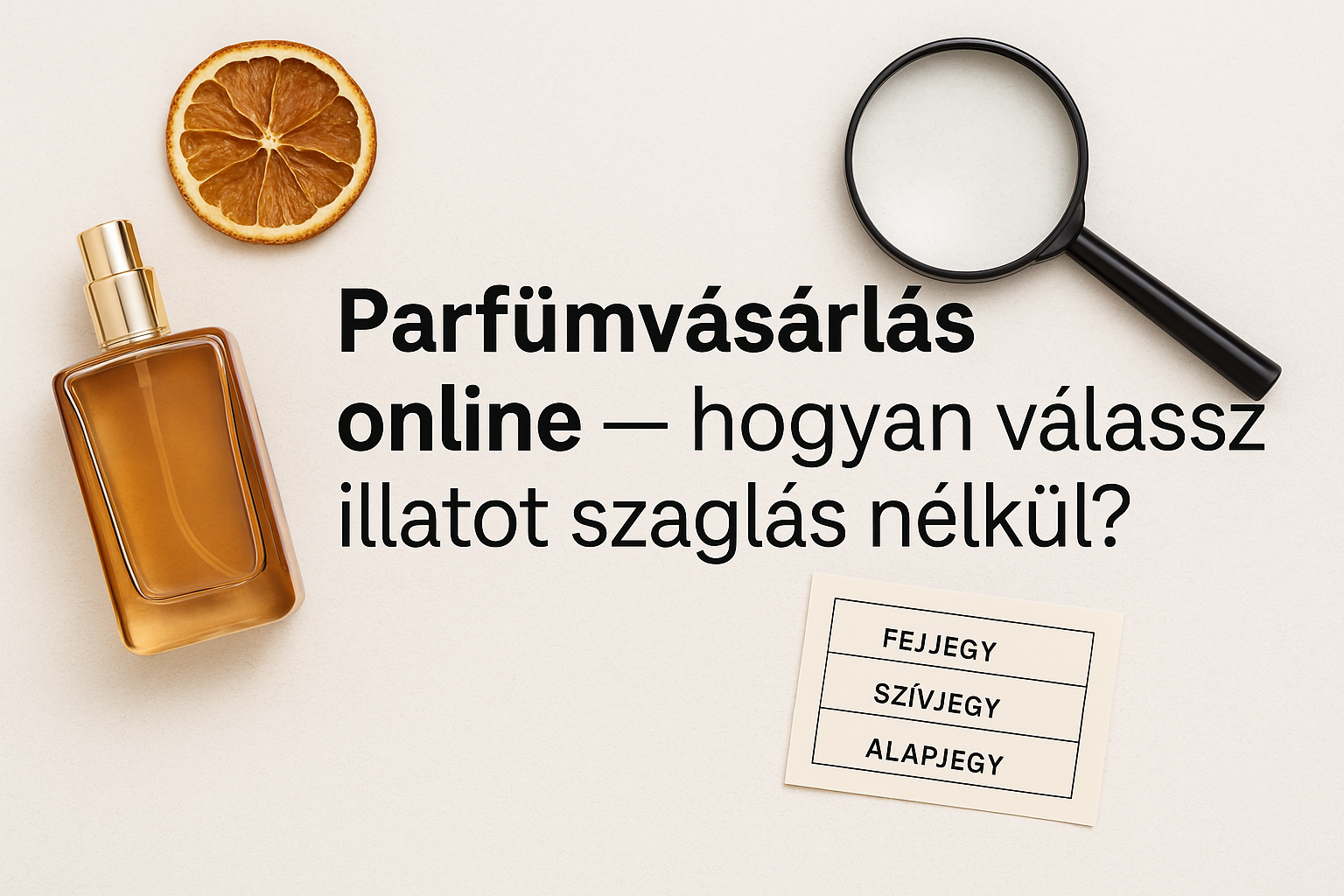 Parfümvásárlás online – hogyan válassz illatot szaglás nélkül?