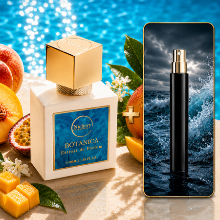 Nichery parfüm csomag unisex: Botanica 50ml, Bermuda 10ml extrait de parfum